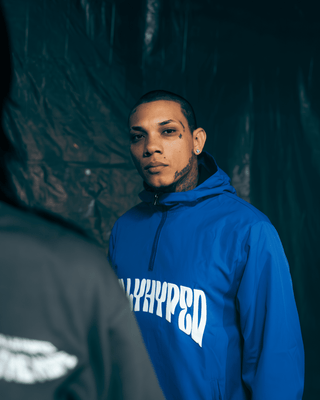 Blue Oasis - Half Zip Jacket - FULLY HYPED