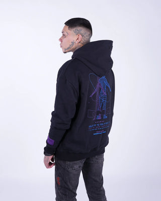 DNA Hoodie - Black - FULLY HYPED